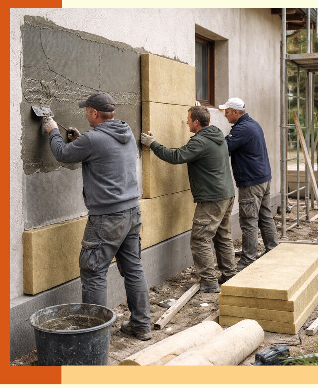 Утепление частного дома в Муравленко — тепло, экономия и надежность