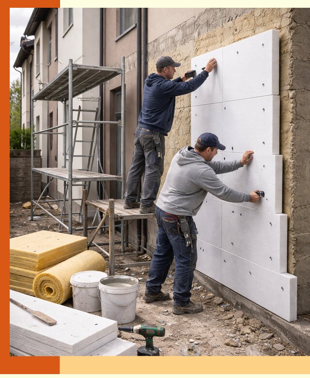 Утепление таунхауса с гарантией комфорта в Муравленко