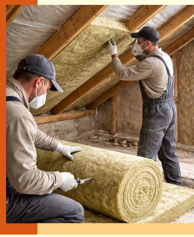 Утепление чердака минватой быстро и качественно в Муравленко