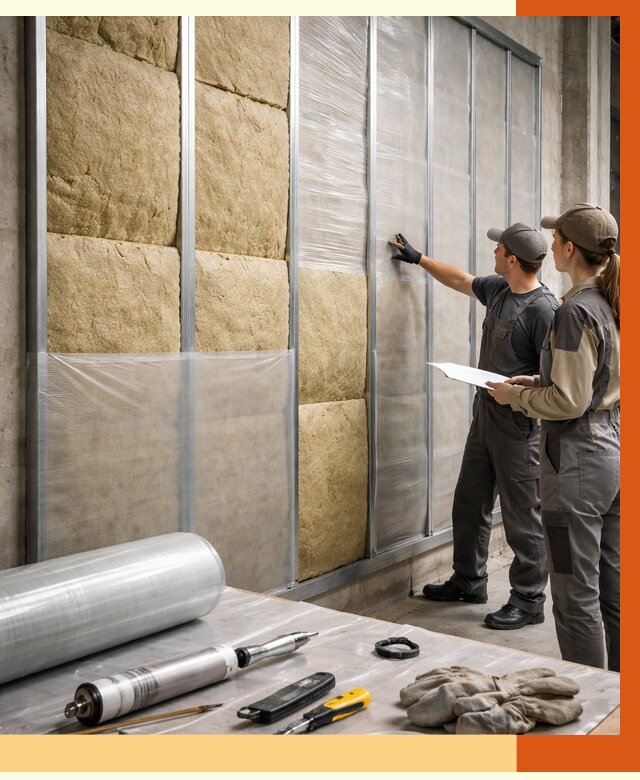 Утепление склада химсырья в Муравленко от 4818 руб. под ключ | ТепломастерМрв