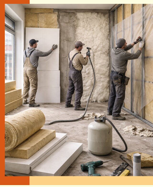 Утепление магазина в Муравленко: комплексные решения по теплоизоляции