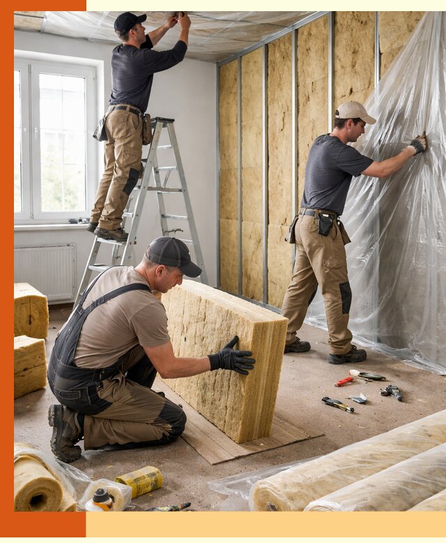 Утепление офисных помещений под ключ в Муравленко