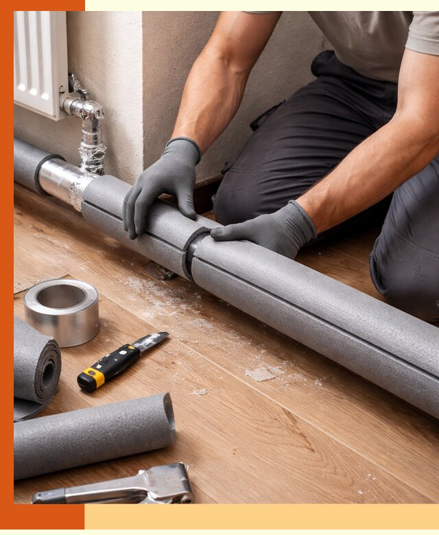 Утепление труб отопления в Муравленко: теплоизоляция и защита сети