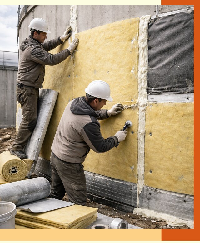 Утепление резервуара в Муравленко от 29442 руб/м2 — монтаж ППУ и комплекс под ключ | ТепломастерМрв