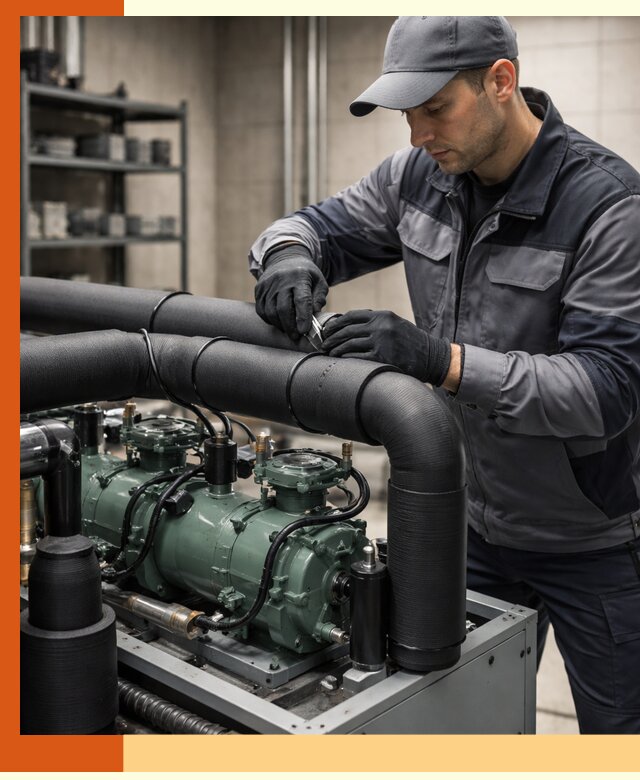 Утепление холодильного агрегата и теплоизоляция в Муравленко