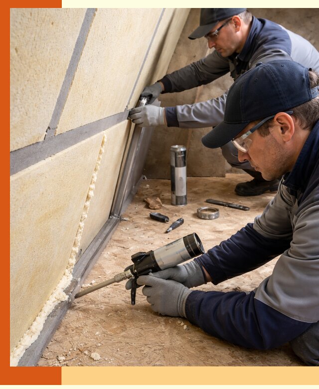 Герметизация стыков ППУ в Муравленко — надежное уплотнение швов