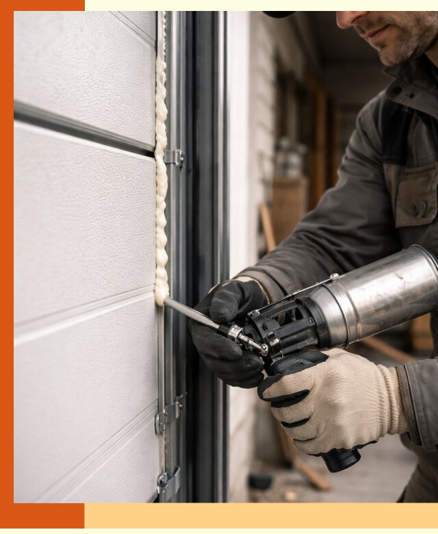 Заполнение пустот ворот в Муравленко профессионально и герметично