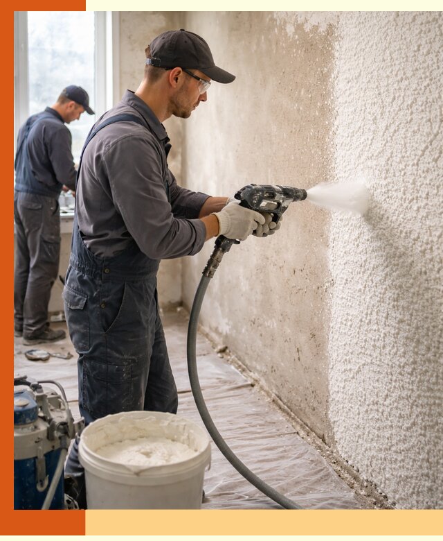 Утепление стен жидкой теплоизоляцией в Муравленко для квартир и домов