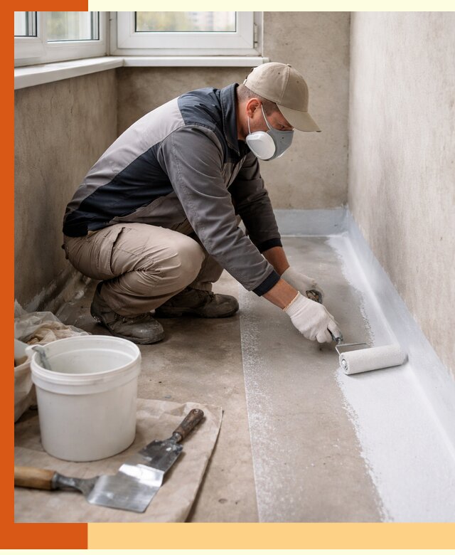 Утепление балкона жидкой теплоизоляцией в Муравленко