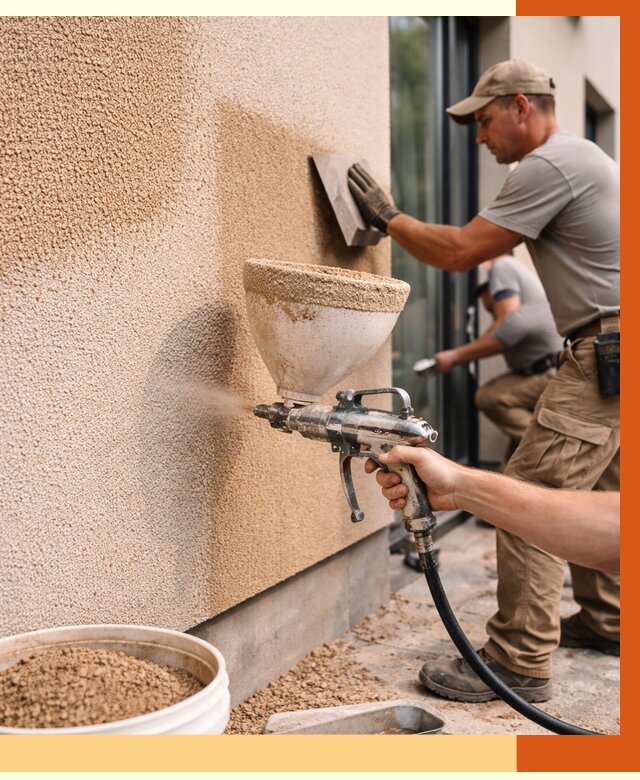 Утепление фасада жидкой пробкой в Муравленко от 5139 руб./м² под ключ | ТепломастерМрв