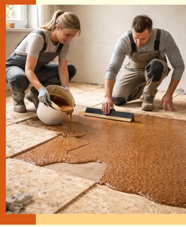 Утепление пола жидкой пробкой в Муравленко для квартир и домов