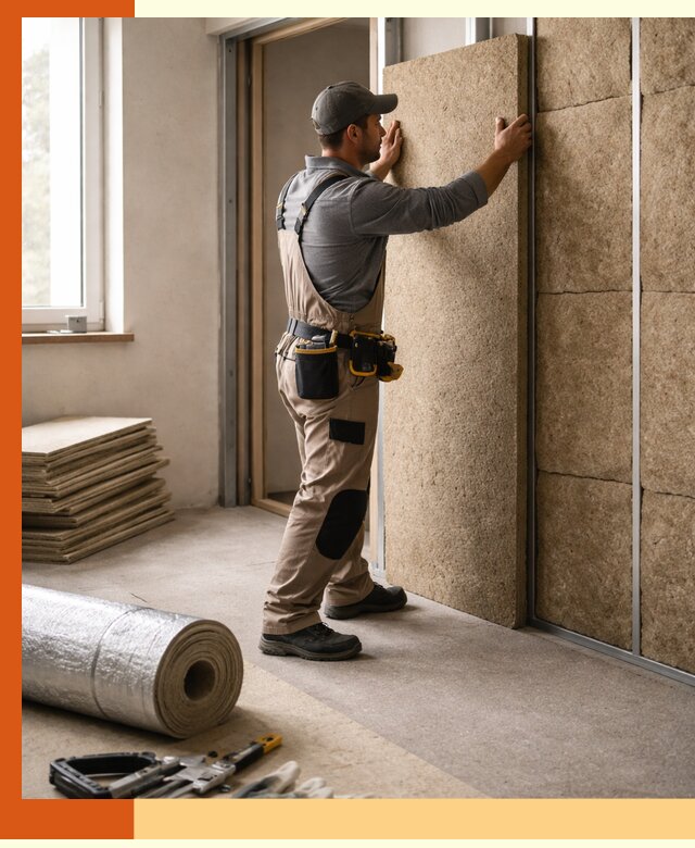 Шумоизоляция дома в Муравленко — комплексная защита от шума