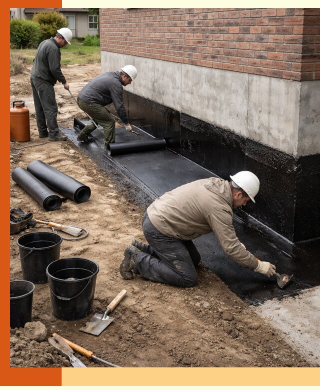 Гидроизоляция фундамента в Муравленко: надежная защита строений