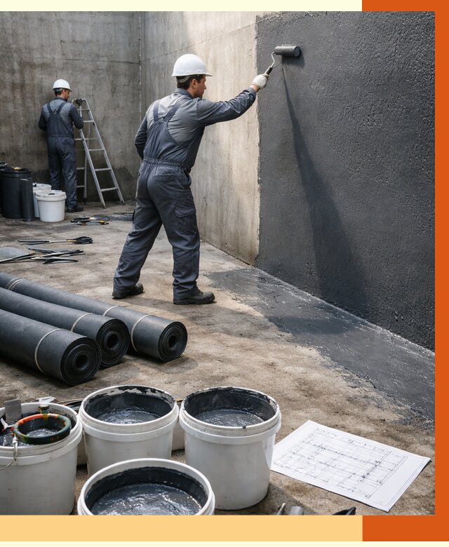 Гидроизоляция резервуара в Муравленко от 128472 руб. под ключ | ТепломастерМрв