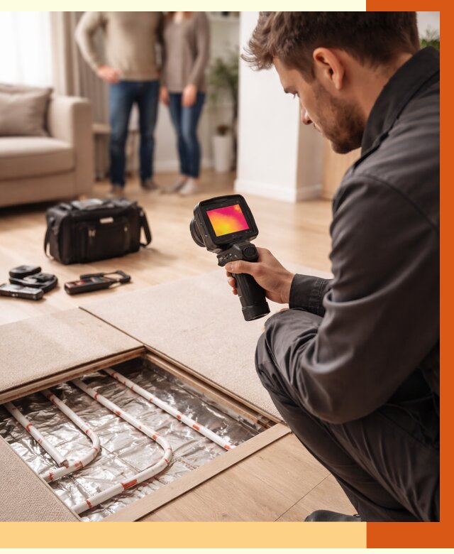 Тепловизионное обследование теплого пола в Муравленко от 4818 руб. — ТепломастерМрв